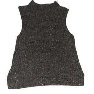 Madewell Black Knit Sweater Vest